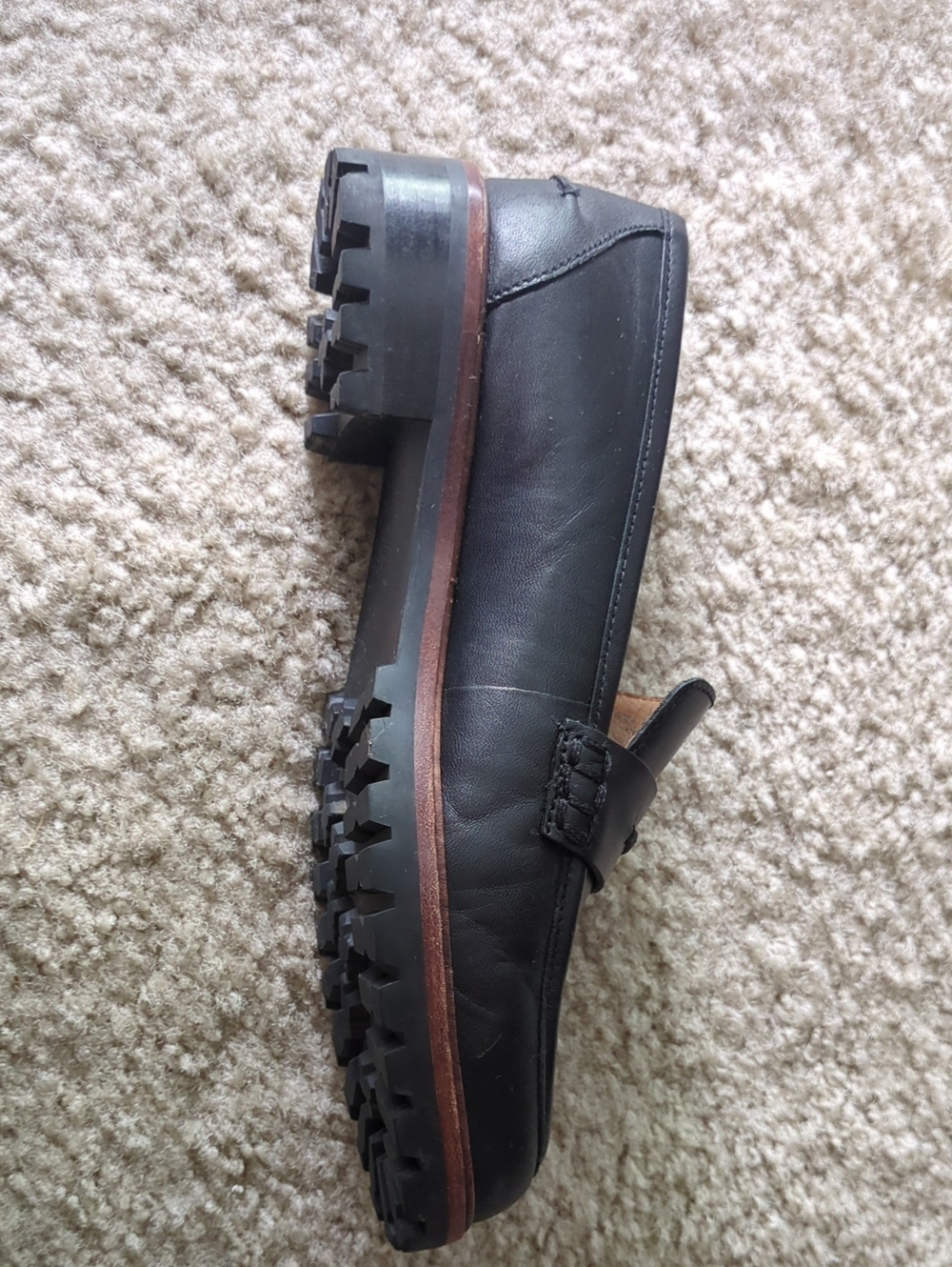 Women's Madewell Corinne Lugsole Loafer Size 7 - Picture 5 of 8